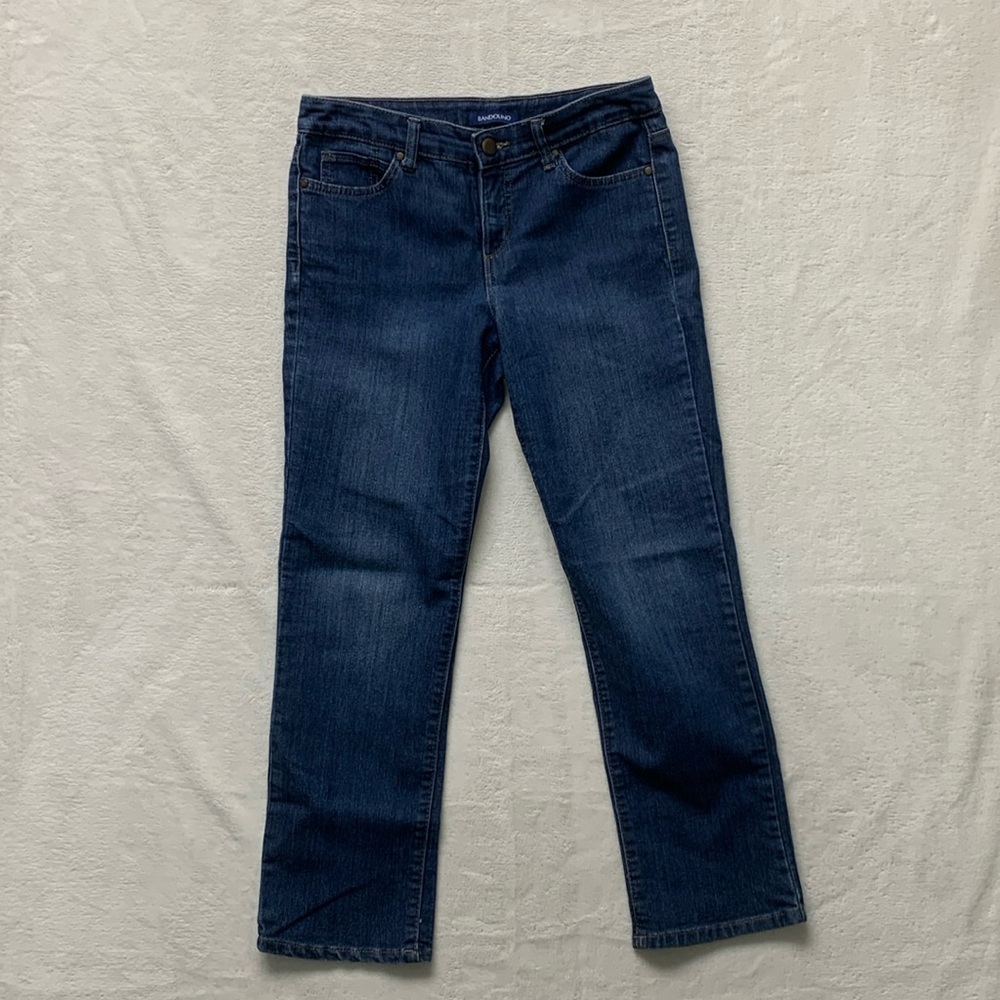 Bandolino Mandie Straight Leg Jeans Size 6 Petite